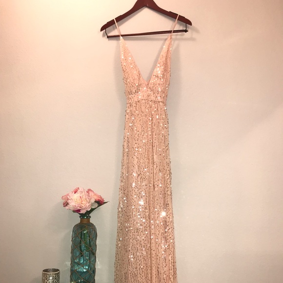 jane ann lavender sequin maxi dress